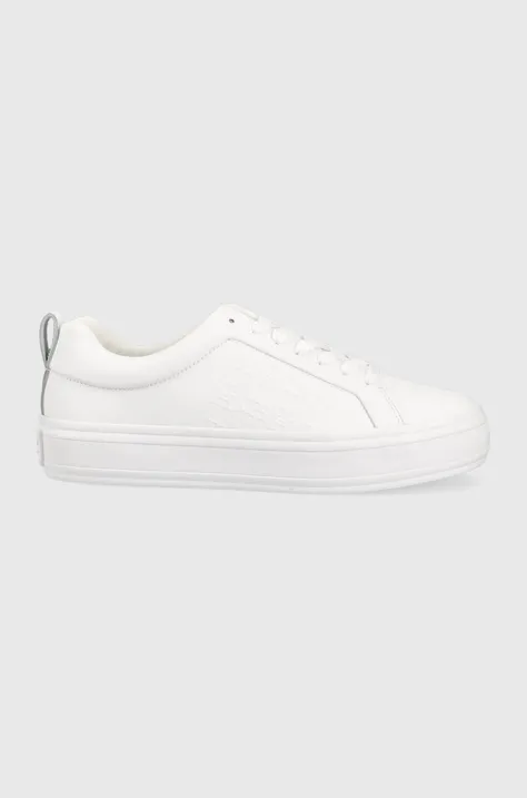 Tommy Hilfiger sneakersy TH EMBOSSED VULC SNEAKER kolor biały FW0FW07376