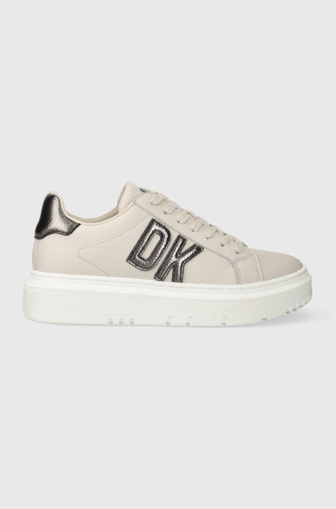 Sneakers boty Dkny Marian béžová barva, K2305134