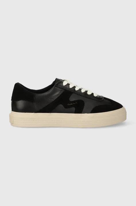 Gant sneakers din piele Carroly culoarea negru, 27531183.G00