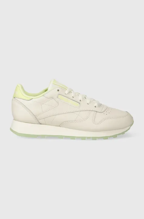 Reebok Classic leather sneakers CLASSIC LEATHER white color