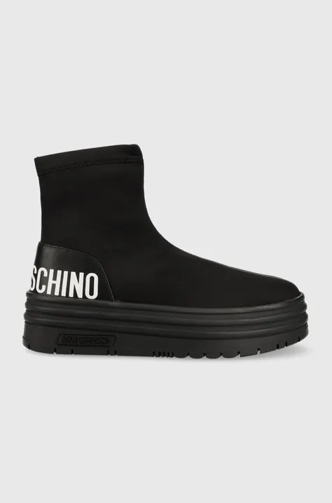 Love Moschino sneakersy kolor czarny  JA15446G1HIM0000