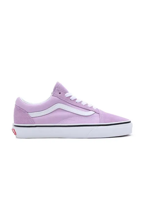 Vans tenisi Old Skool femei, culoarea violet, VN0005UFBUG1