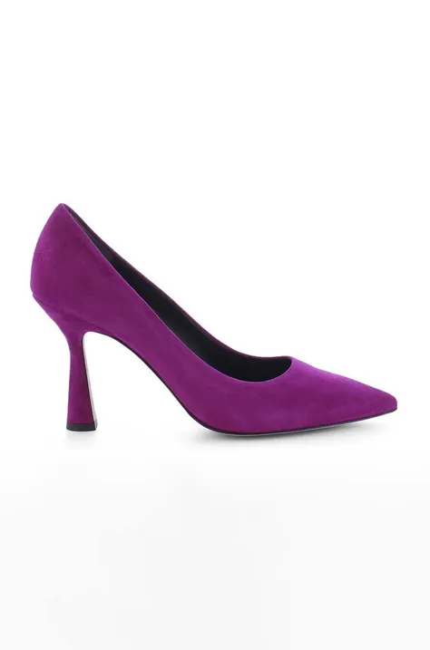 Γόβες παπούτσια Kennel & Schmenger Mona χρώμα: ροζ, 21-84300.415