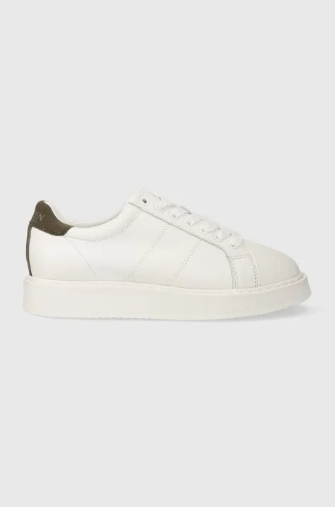 Lauren Ralph Lauren sneakers din piele Angeline 4 culoarea alb, 802912651003