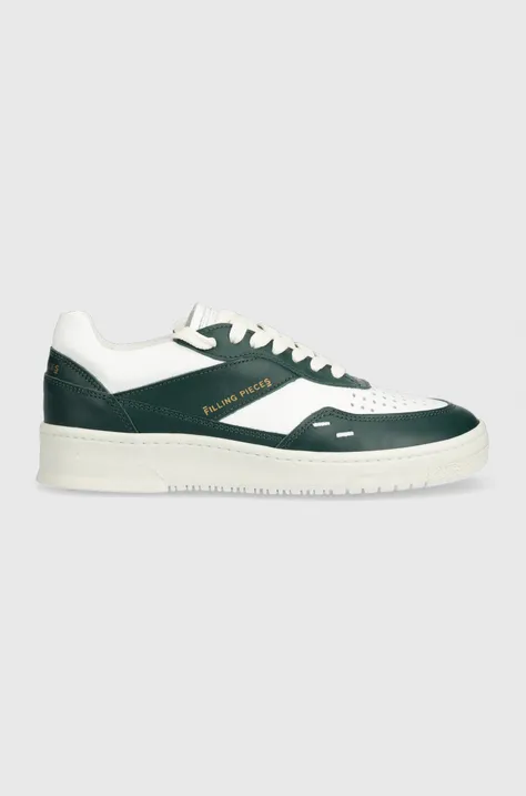 Δερμάτινα αθλητικά παπούτσια Filling Pieces Ace Spin χρώμα: πράσινο, 70033491019 F370033491019