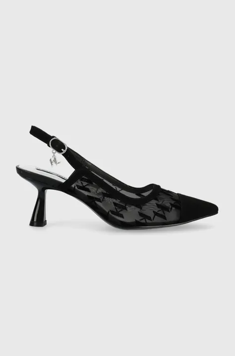 Туфлі Karl Lagerfeld PANACHE колір чорний KL30817F