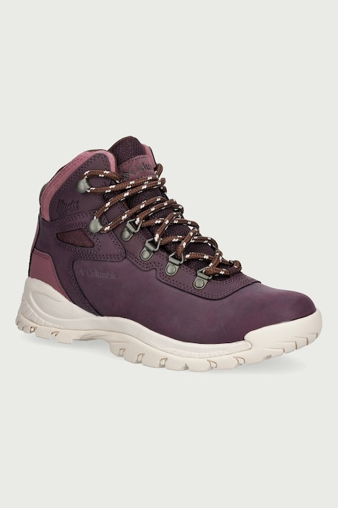 Columbia Buty trekkingowe damskie Newton Ridge Plus fioletowe skórzane 1424692