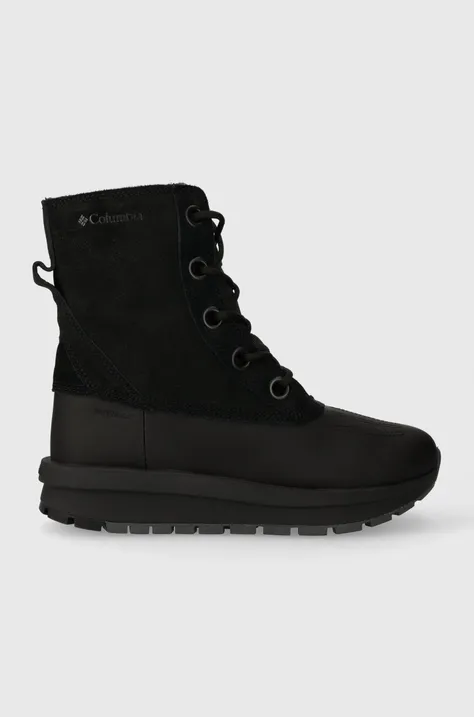 Columbia snow boots black color