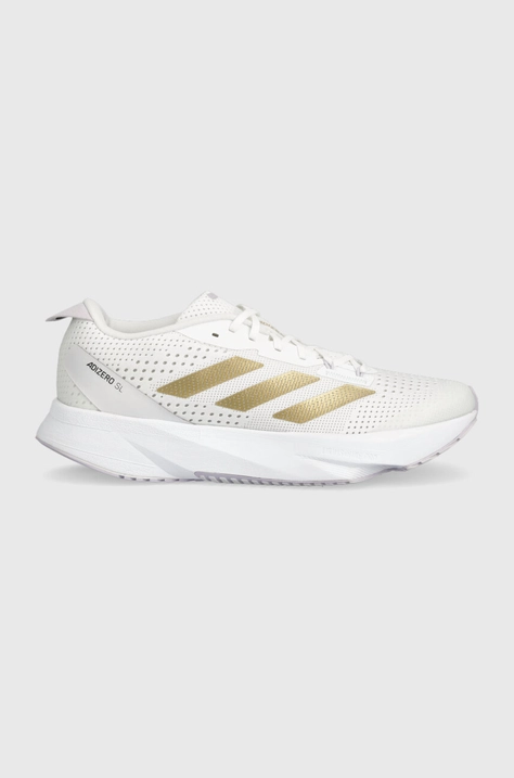 Bežecké topánky adidas Performance SL ADIZERO biela farba