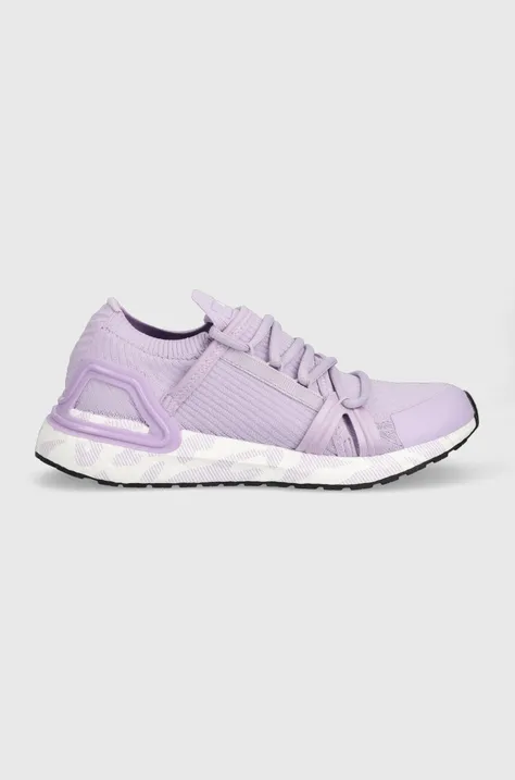 Παπούτσια για τρέξιμο adidas by Stella McCartney Ultraboost 20 χρώμα: μοβ