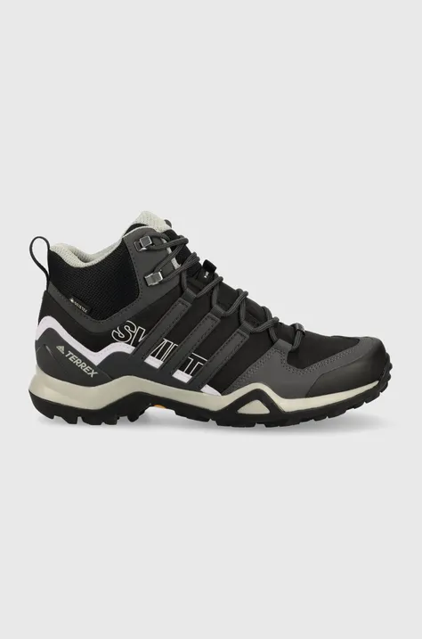 Cipele adidas TERREX Swift R2 Mid GTX za žene, boja: crna, EF3357-CBLACK/DGS
