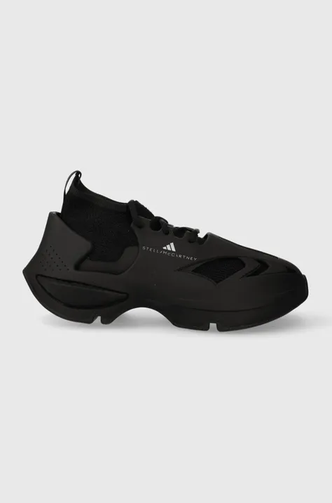 Tekaški čevlji adidas by Stella McCartney črna barva