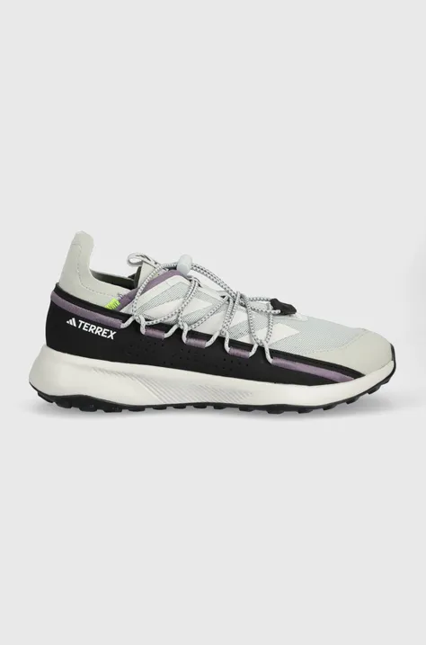 Čevlji adidas TERREX Voyager 21 ženski, siva barva