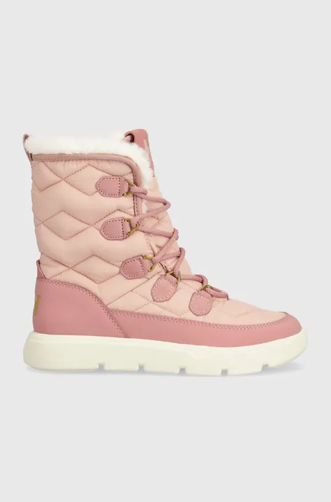 Μπότες χιονιού Helly Hansen χρώμα: ροζ