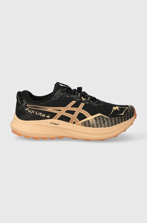 Παπούτσια για τρέξιμο Asics Fuji Lite 4Fuji Lite 4 χρώμα: μαύρο 1012B514