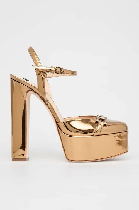 Sandále Elisabetta Franchi zlatá farba, SA85B36E2