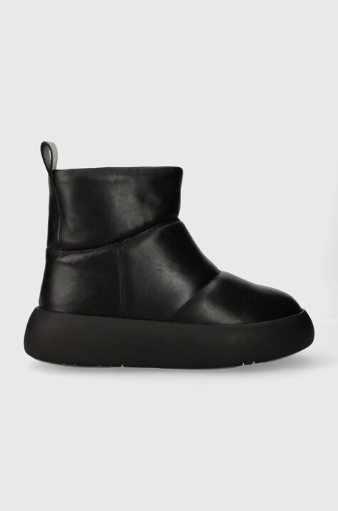 Kožené boty Vagabond Shoemakers AYLIN dámské, černá barva, na platformě, zateplené, 5636.101.20