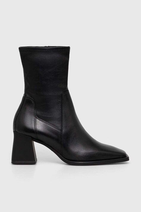 Vagabond Shoemakers botine HEDDA femei, culoarea negru, cu toc drept, 5602.302.20