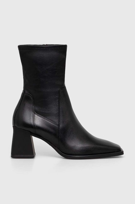 Vagabond Shoemakers botine HEDDA femei, culoarea negru, cu toc drept, 5602.302.20