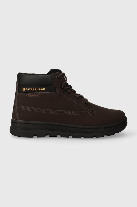 Σουέτ παπούτσια CAT Footwear CITE WP χρώμα: καφέ, P111272