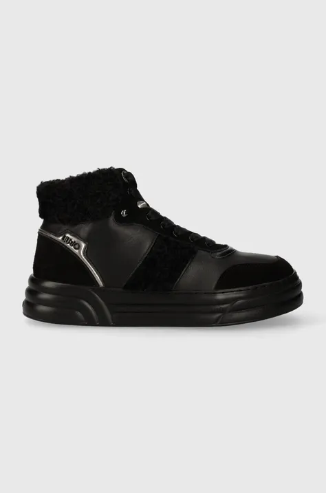 Liu Jo sneakers CLEO 22 WARM culoarea negru, BF3033PX38922222