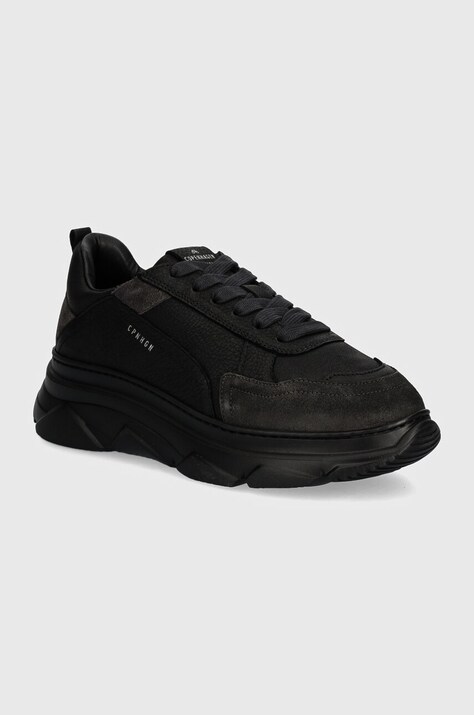 Copenhagen sneakers din piele Vitello culoarea negru, CPH40