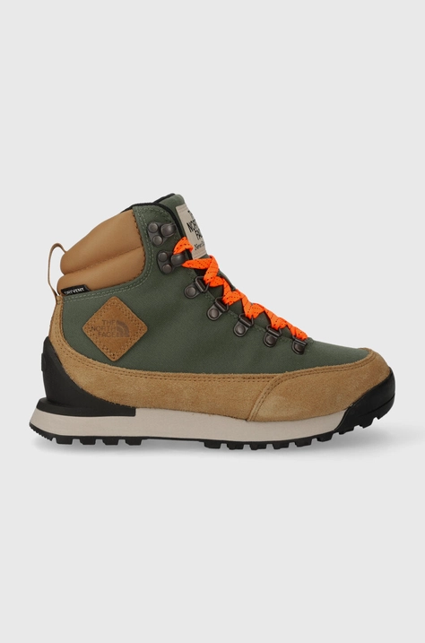 The North Face buty Back-To-Berkeley IV Textile Waterproof damskie kolor zielony