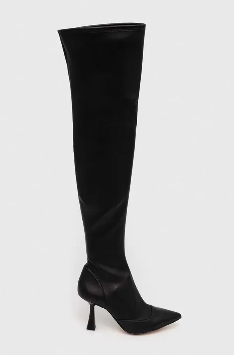 Μπότες MICHAEL Michael Kors Clara χρώμα: μαύρο, 40F3CLMB5L