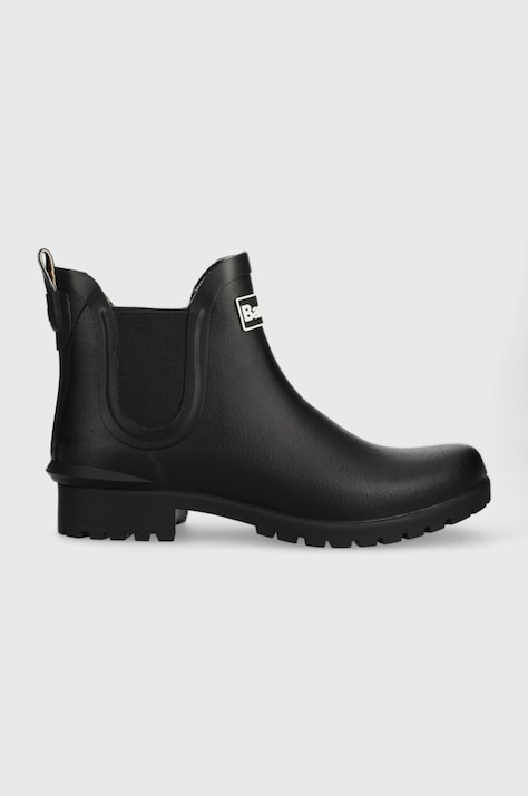 Gumáky Barbour Wilton dámske, čierna farba, LRF0066BK11