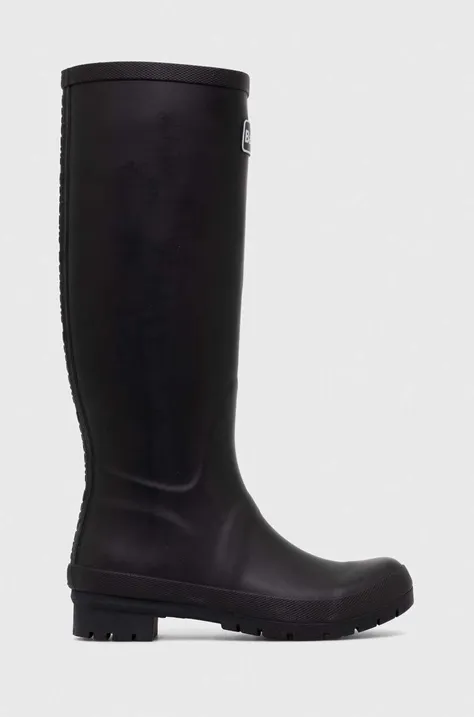 Гумові чоботи Barbour Abbey жіночі колір чорний LRF0083BK11