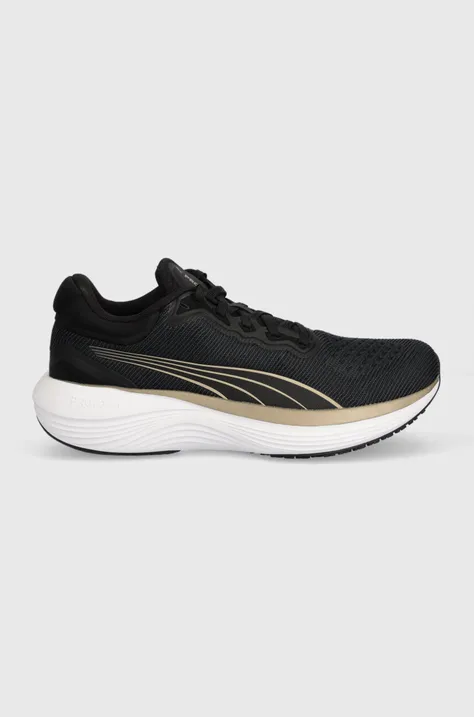 Παπούτσια για τρέξιμο Puma Scend Pro Engineered χρώμα: μαύρο