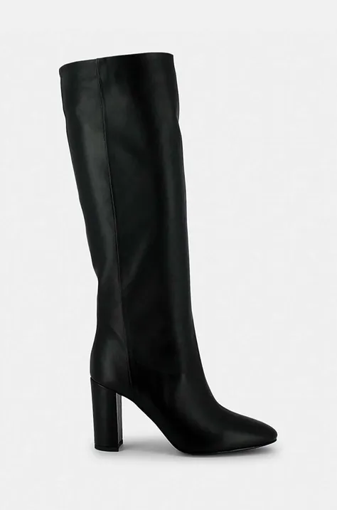 Elegantni škornji Jonak CALIME CUIR ženski, črna barva, 6000597