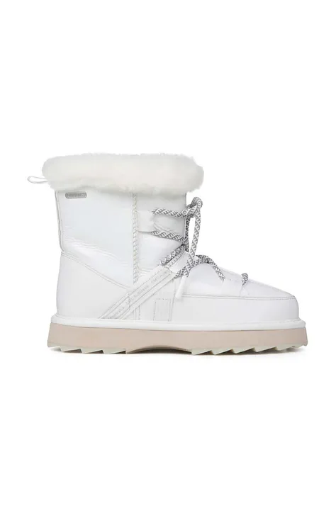 Emu Australia cizme de iarna Blurred Glossy 2.0 culoarea alb, W12905.COCT