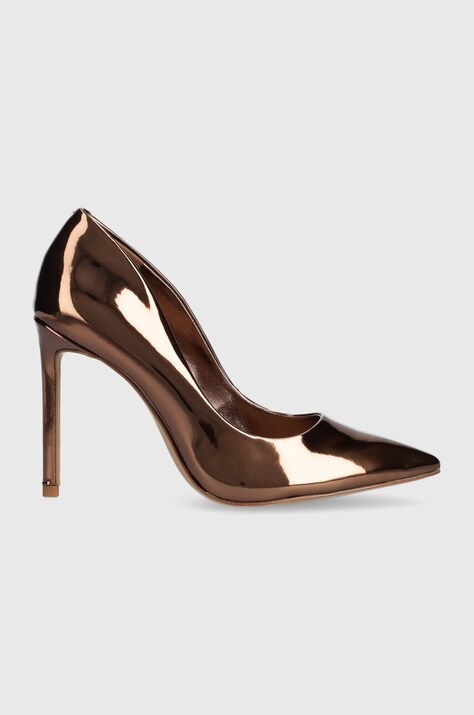 Aldo pantofi cu toc Stessy2.0 culoarea auriu, 13659331.STESSY2.0