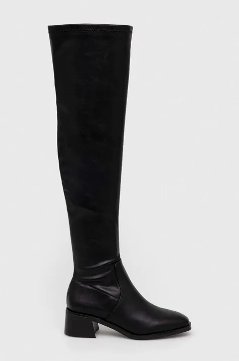 Čizme Aldo Miralemas za žene, boja: crna, s debelom potpeticom, 13673319.MIRALEMAS