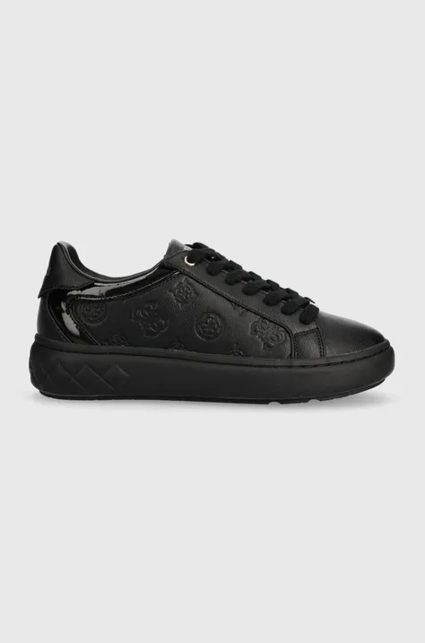 Guess sneakers RACHYL culoarea negru, FL8RAC LEA12