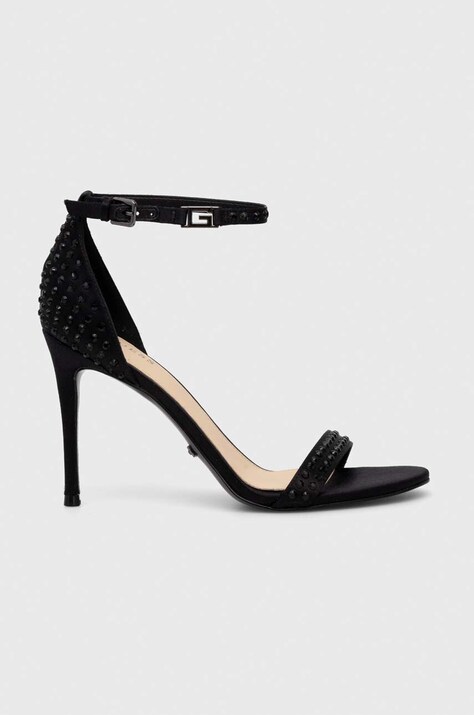 Guess sandale KABAILE culoarea negru, FL8KIE SAT03