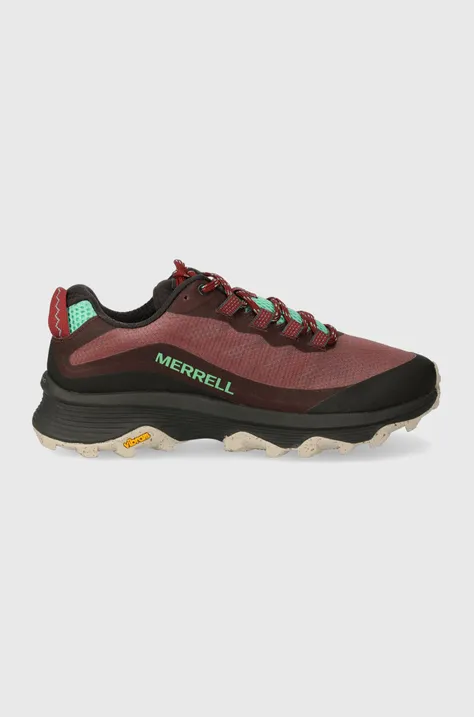 Ботинки Merrell Moab Speed женские цвет бордовый