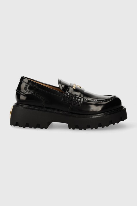 Naked Wolfe leather loafers Flawed women's black color