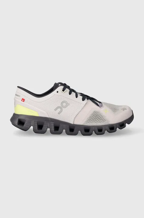 Tekaški čevlji On-running Cloud X 3 vijolična barva