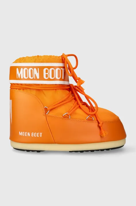 Snehule Moon Boot ICON LOW NYLON oranžová farba, 14093400.014