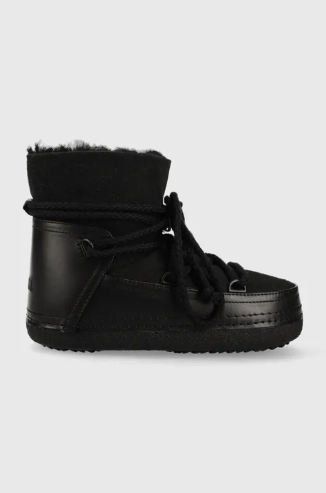 Δερμάτινες μπότες χιονιού Inuikii CLASSIC χρώμα: μαύρο, 75101-007 F375101-007
