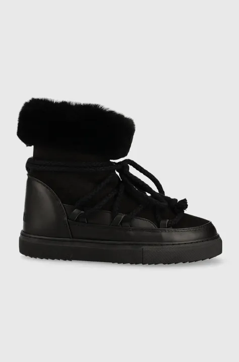 Δερμάτινες μπότες χιονιού Inuikii CLASSIC HIGH χρώμα: μαύρο, 75207-005 F375207-005