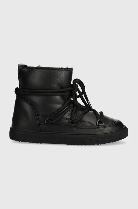 Δερμάτινες μπότες χιονιού Inuikii Full Leather χρώμα: μαύρο, 55102-087 F355102-087