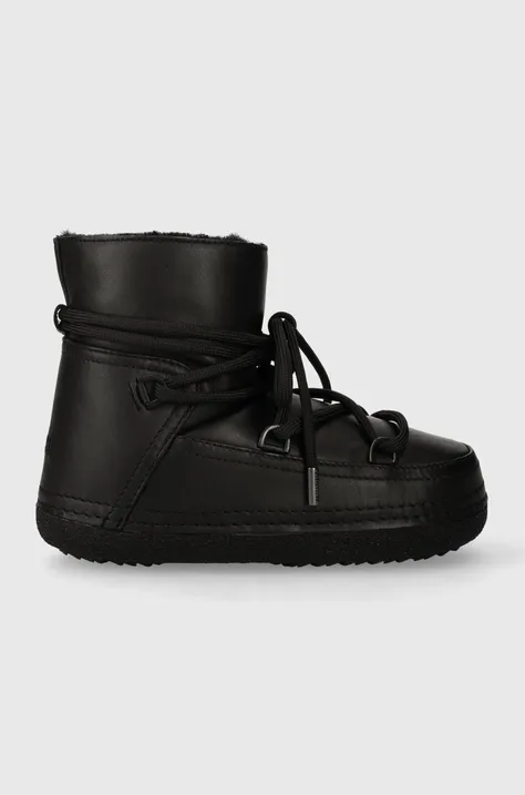 Δερμάτινες μπότες χιονιού Inuikii Full Leather χρώμα: μαύρο, 75101-087
