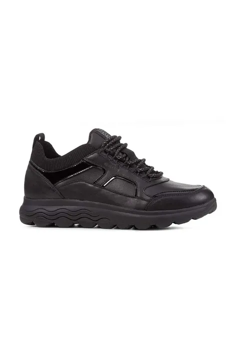 Geox sneakersy skórzane D SPHERICA C kolor czarny D26NUC 0856K C9999