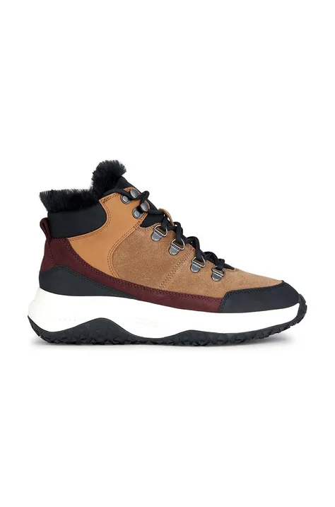 Geox sneakersy D OLIVIERA + GRIP C kolor brązowy D36VNC 02232 CS69B