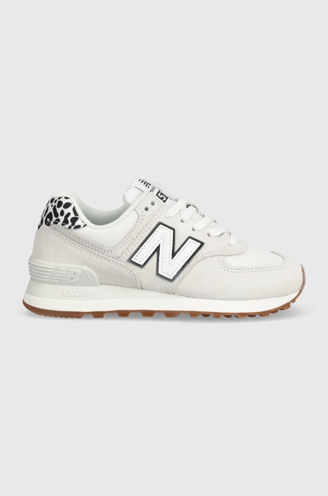 Αθλητικά New Balance WL574XW2 χρώμα: γκρι F30