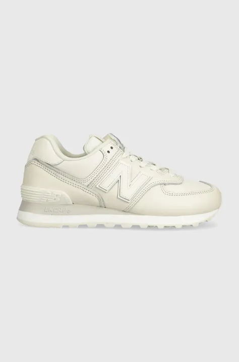 Superge New Balance WL574IR2 bež barva