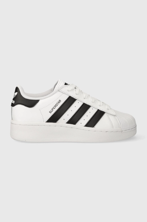 Шкіряні кросівки adidas Originals SUPERSTAR XLG колір білий